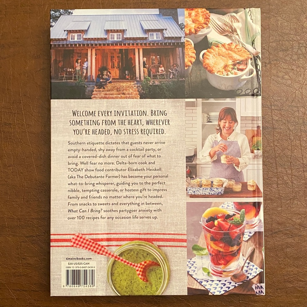What Can I Bring? Cookbook by Elizabeth Heiskell • New Condition - Picture 3 of 4